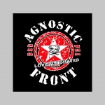 Agnostic Front čierna košela s krátkym rukávom 100%bavlna